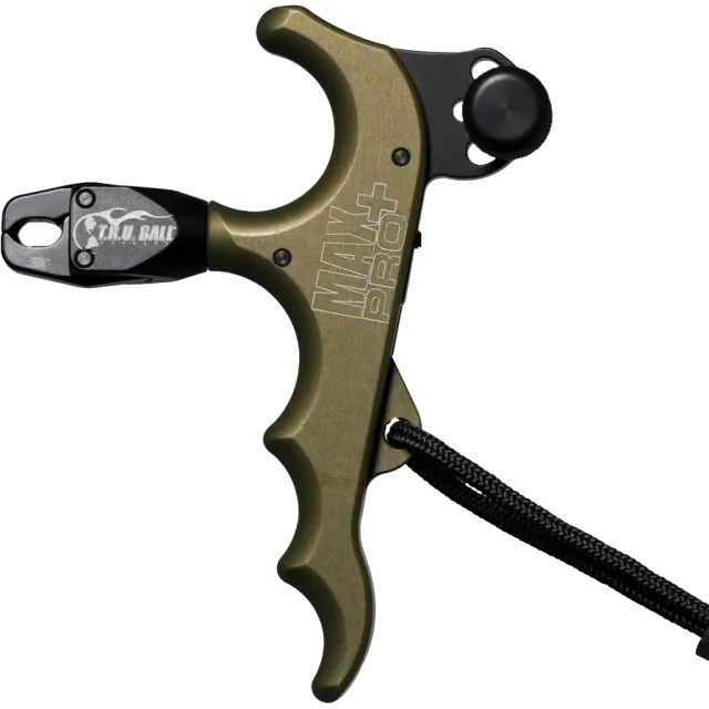 Buy Tru Ball TMPP-TB Max Pro Plus 4-Finger Bow Release, 360 deg Swivel, Ergonomic online