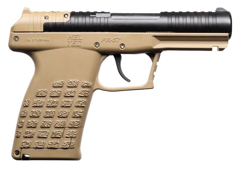 Buy Kel-Tec PR57TAN 5.7x28mm 4.64In Barrel 20+1 Tan Optic Ready online