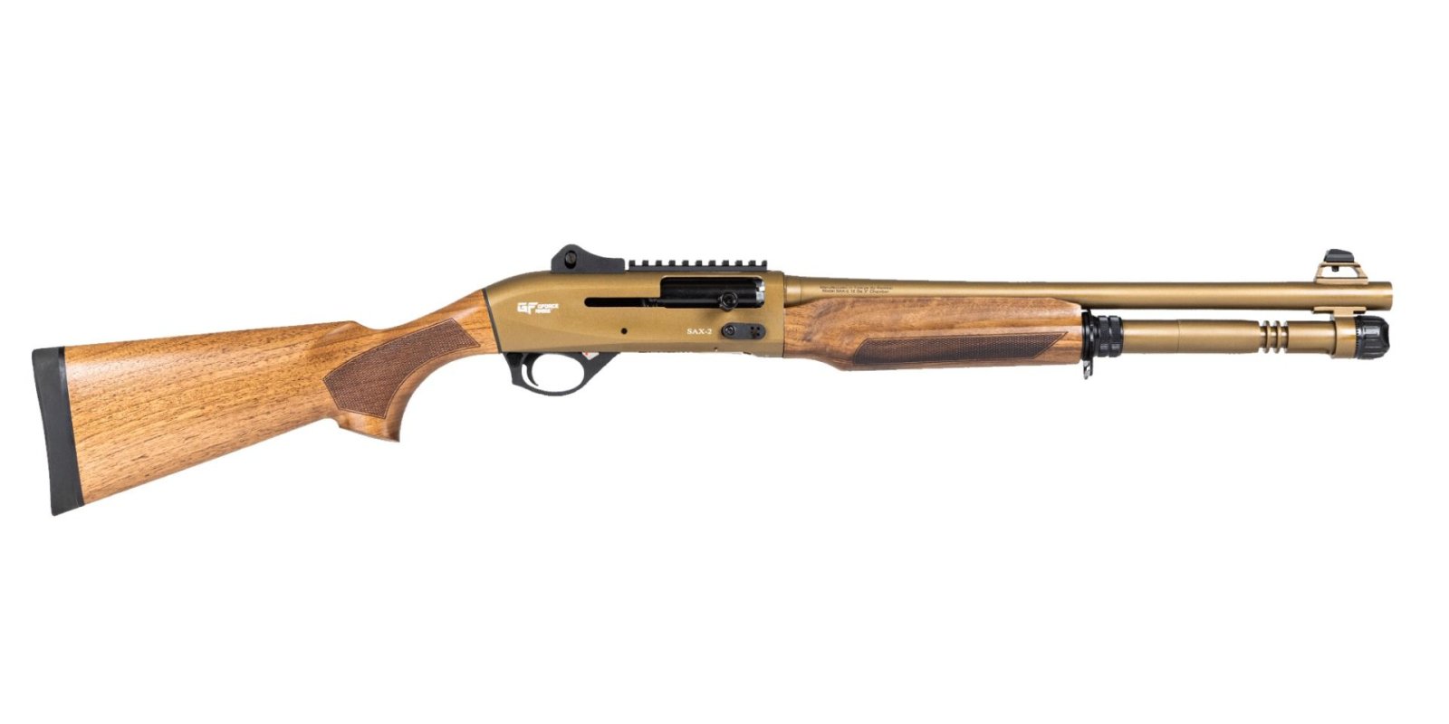 G-Force Gatlander 12 Gauge 22" Semi-Auto Shotgun Walnut GFSAS12BW Inertia-Driven 5+1 Capacity - GForce Arms - 12 Gauge