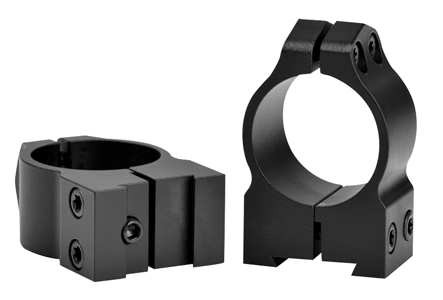 Warne 1B1M CZ 527 Maxima Matte Black 1" Medium 0 MOA Rings - Warne - 1"