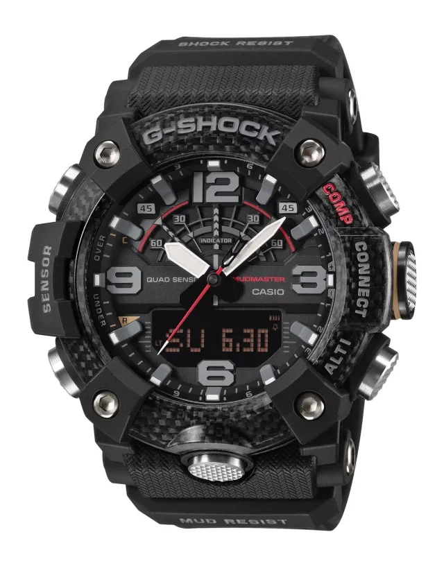 GSHOCK GG-B100X-1ACR ANALOG-DIG MUDMASTER BLKOUT