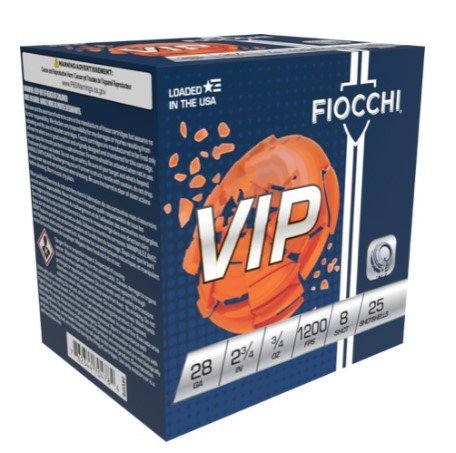 Buy Fiocchi 28VIP8 Exacta Target 28Ga 2.75" 3/4oz #8 Shot 25/Box online