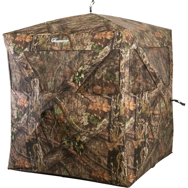 Ameristep AMSAMEBL3022 Care Taker Ground Blind Mossy Oak 66"x60" 15lbs - AMERISTEP for sale at Iron and Lace