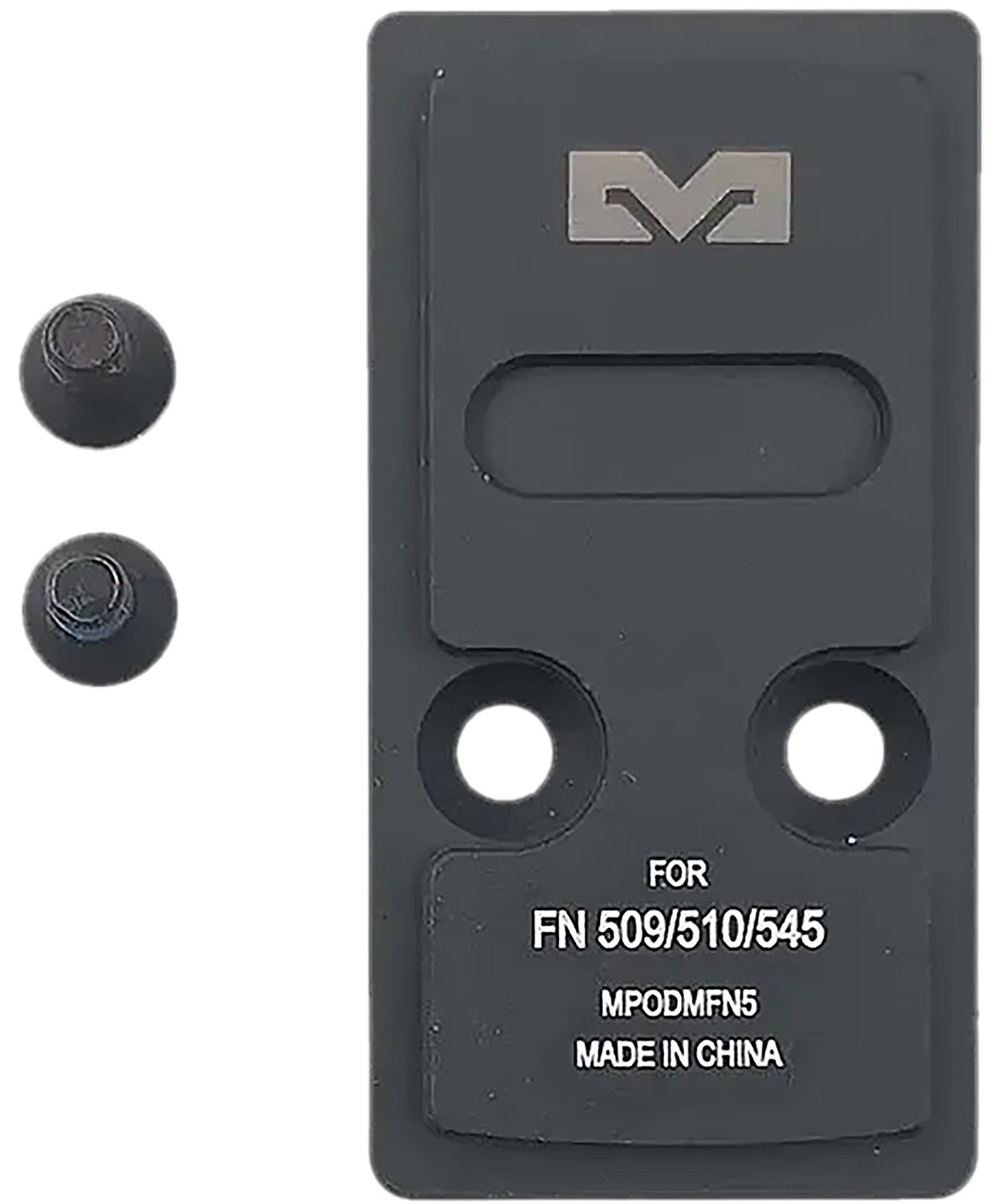 Meprolight 901141031 MPO PRO-F Matte Black Aluminum FN 509 Mount Plate - Meprolight