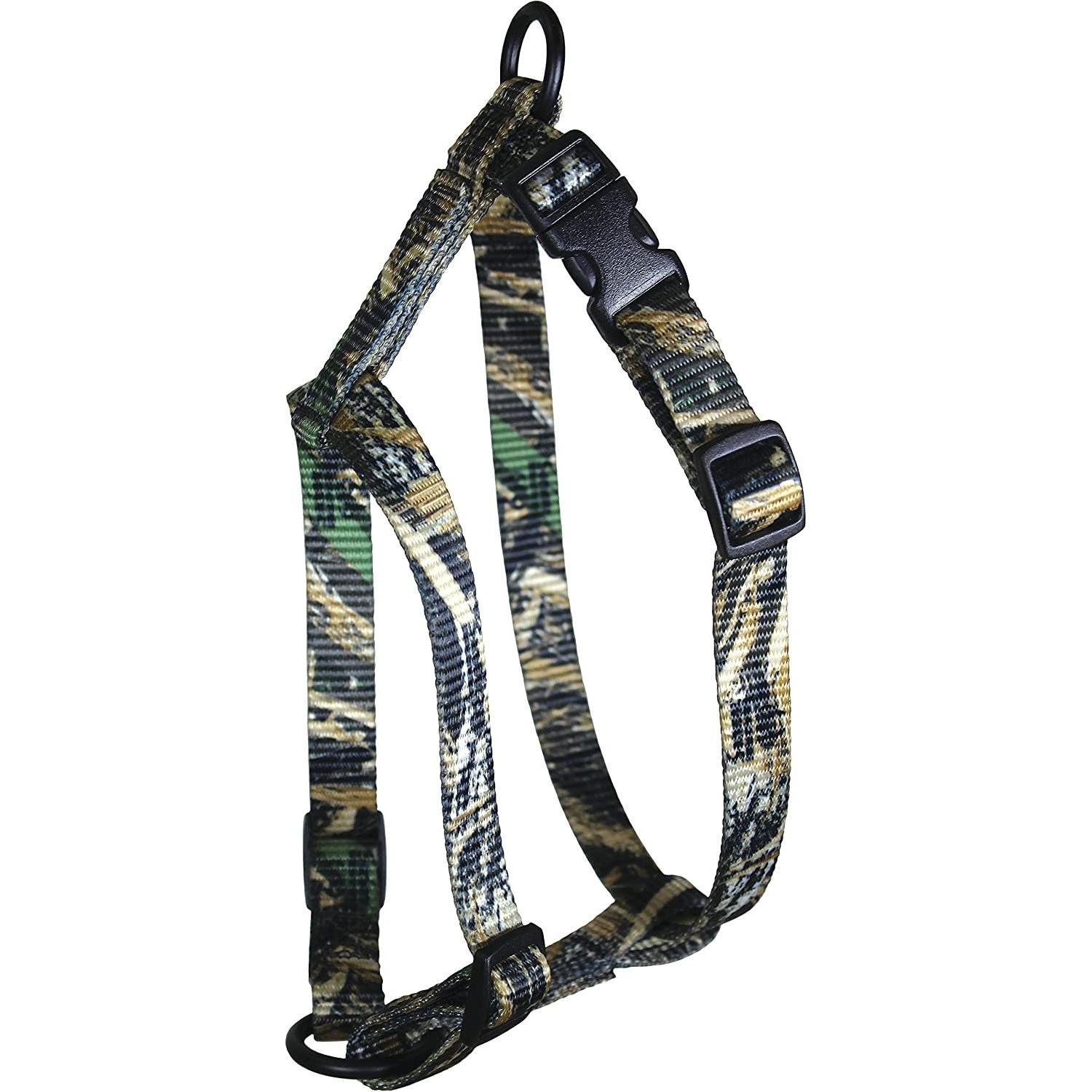 Omnipet 17M-MX5 Medium Nylon Harness 3/4 inch Adjustable Realtree Max 5 - Leather Brothers Inc. DBA Omnipet