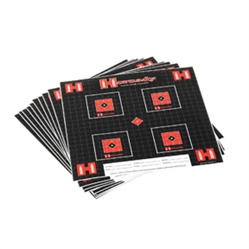 Hornady 9963B Lock-N-Load Paper Targets .5" Grid 100-Pack - Hornady for sale at Gun Club HQ