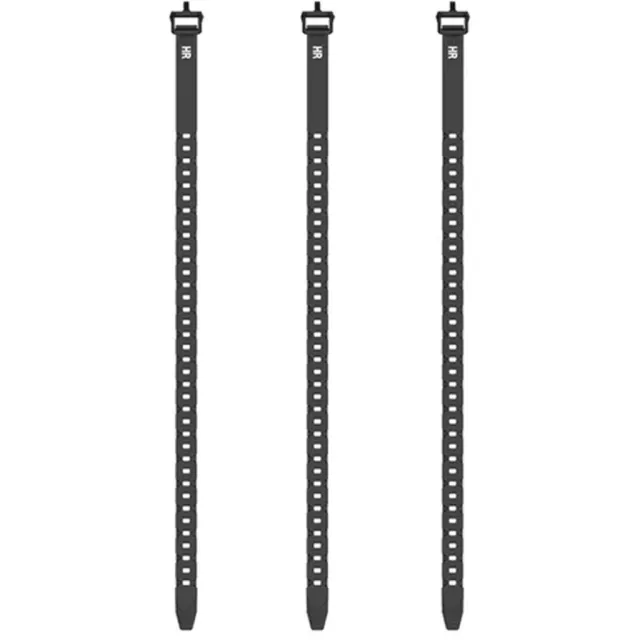 Half Rack Quick Strap 24 In 3-Pack Black Multi-Purpose Tie-Down - Half Rack