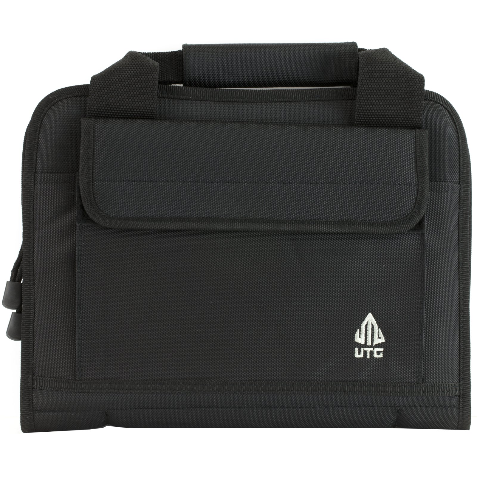 Buy UTG PVC-PC02B Deluxe Double Pistol Case, Black, 1680D Polyester, 13"x10" online