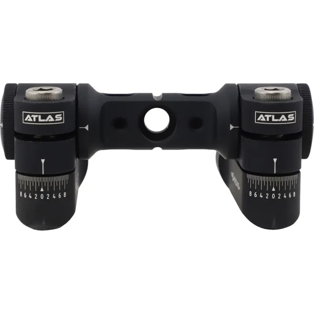 Shrewd SMAVB2ATLASMBK Atlas V-Bar Matte Black Double Hybrid Clamp System - Shrewd Archery