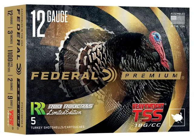 Federal PTSSX198FRR9 Heavyweight TSS 12Gauge 3" 2oz Tungsten 9Shot 5 Per Box/10 Case