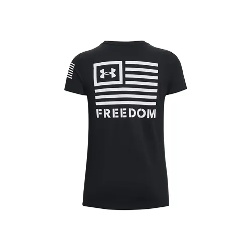 Under Armour Freedom Banner Women's T-Shirt Cotton Blend