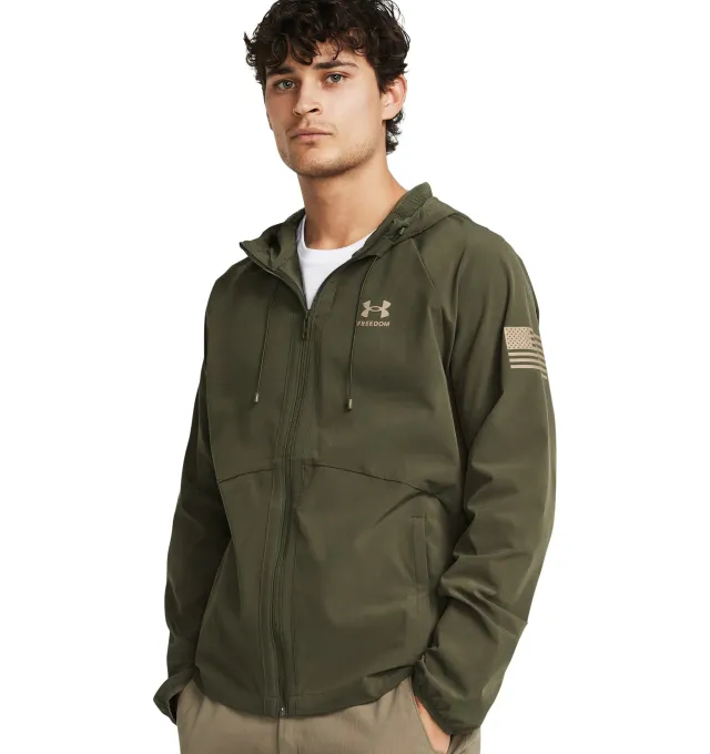 Under Armour Men's Freedom Windbreaker Packable Lightweight