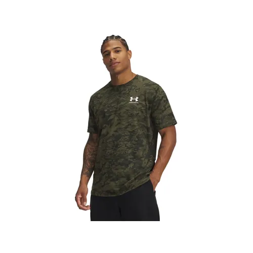 Under Armour UA ABC CAMO SS Marine OD/Black S Quick-Dry