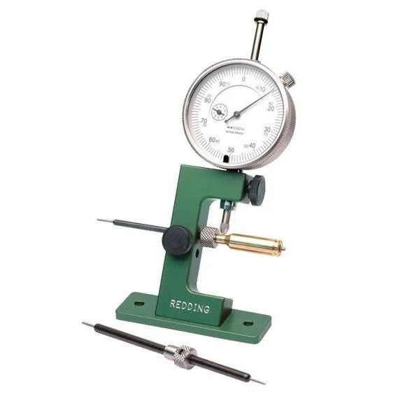 Redding 26400 Case Neck Gage with Indicator - Redding Reloading Equipment