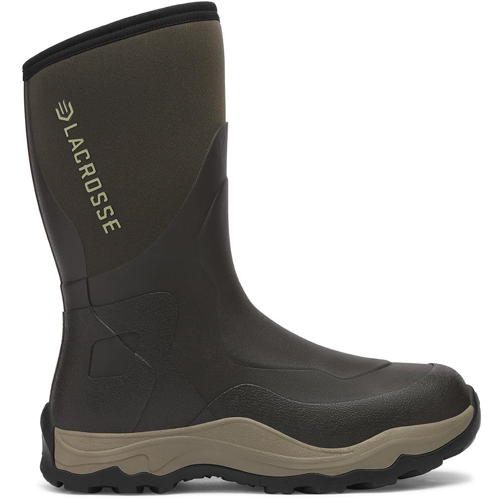 Buy LaCrosse 336880-13 Alpha Agility Field Boots Brown 13 Waterproof 12" online
