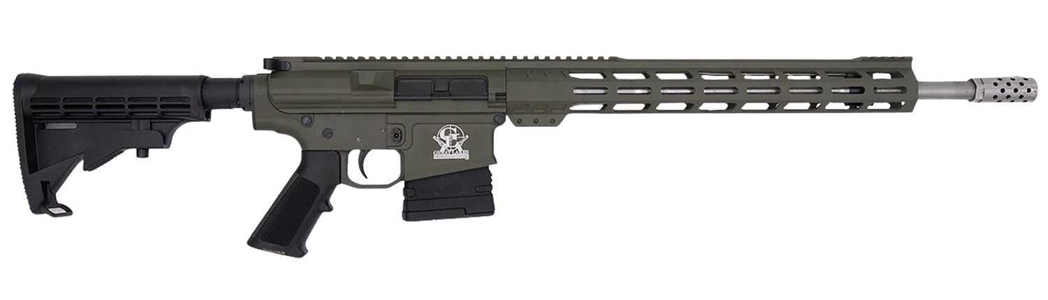 Buy GL10308SSODG Great Lakes Firearms .308 Win Rifle 10rd Mag 16" Stainless Barrel 15 MLOK Rail ODG Finish online