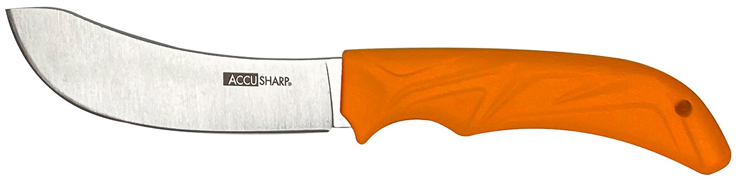 Buy AccuSharp 732C Butcher Knife 4" Stainless Steel Blade Orange Grip online