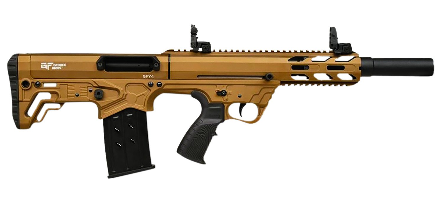 Gforce Arms GFY-1 12 Gauge Semi-Auto 18.5 in Barrel Bronze Finish - GForce Arms - 12 Gauge