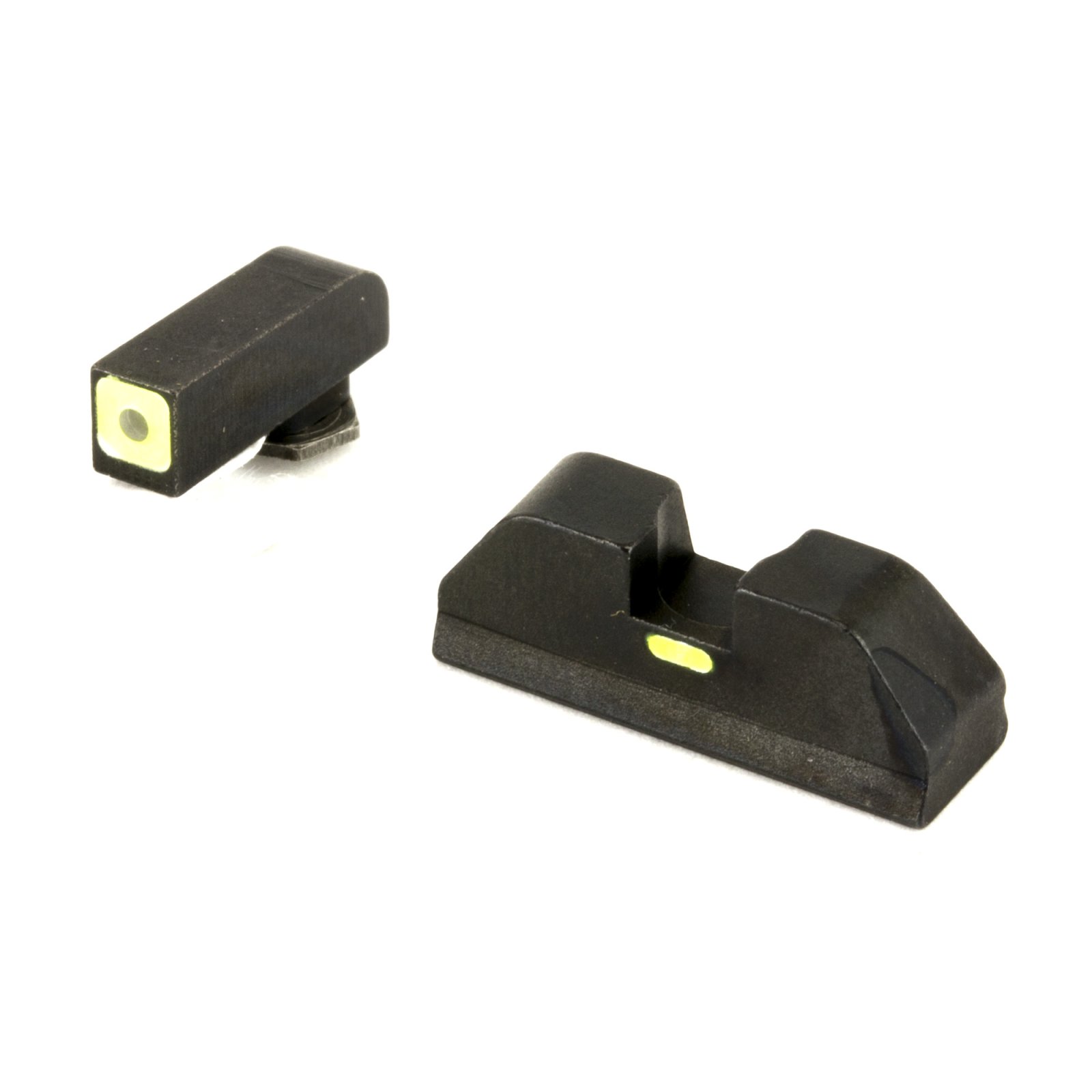 AmeriGlo GL615 CAP Sight Set Glock Green Tritium LumiGreen Outline - AmeriGlo