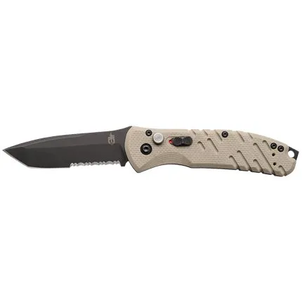 Gerber Propel Downrange Auto S30V Tanto Blade Folding Knife Desert G10 Handle 30-000717 - GERBER