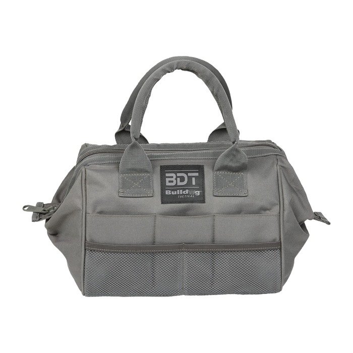 Bulldog BDT405SG Tactical Ammo & Accessory Bag, Seal Gray, 18 Pockets - Bulldog