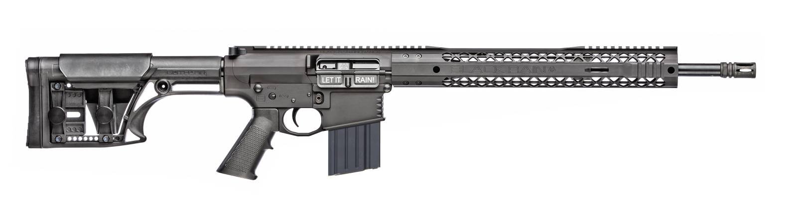 Black Rain Fallout 10-SI .308 Win 18 in Black Nitride 10+1 Semi-Automatic - Black Rain Ordnance - 308 Win