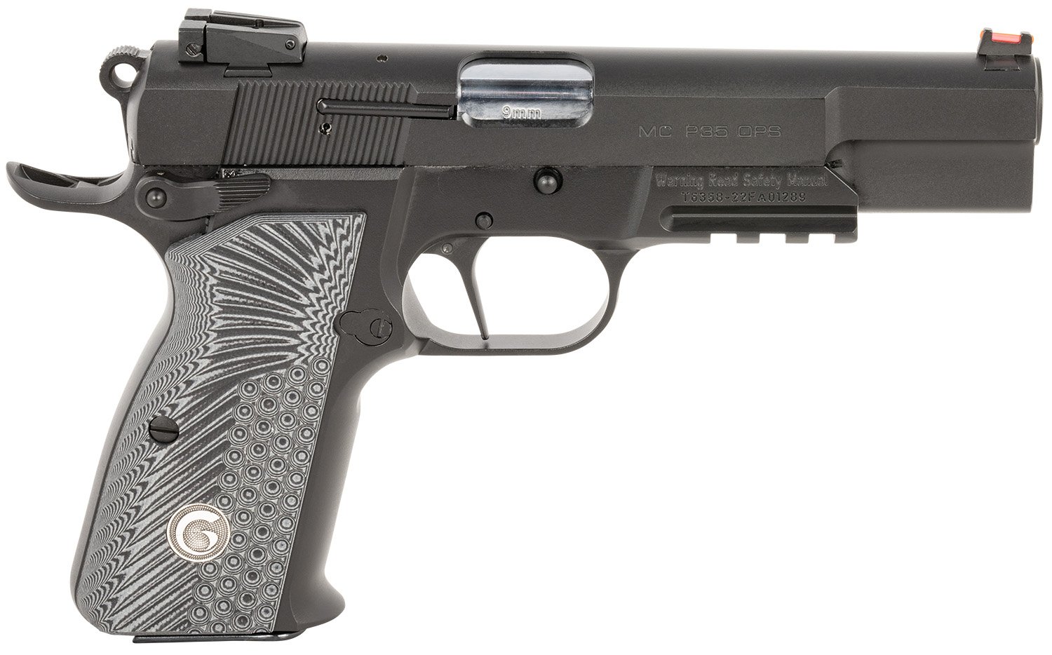 EAA GIRSAN 390470 MCP35 Match 9mm Luger 15+1 4.87" Stainless Steel...