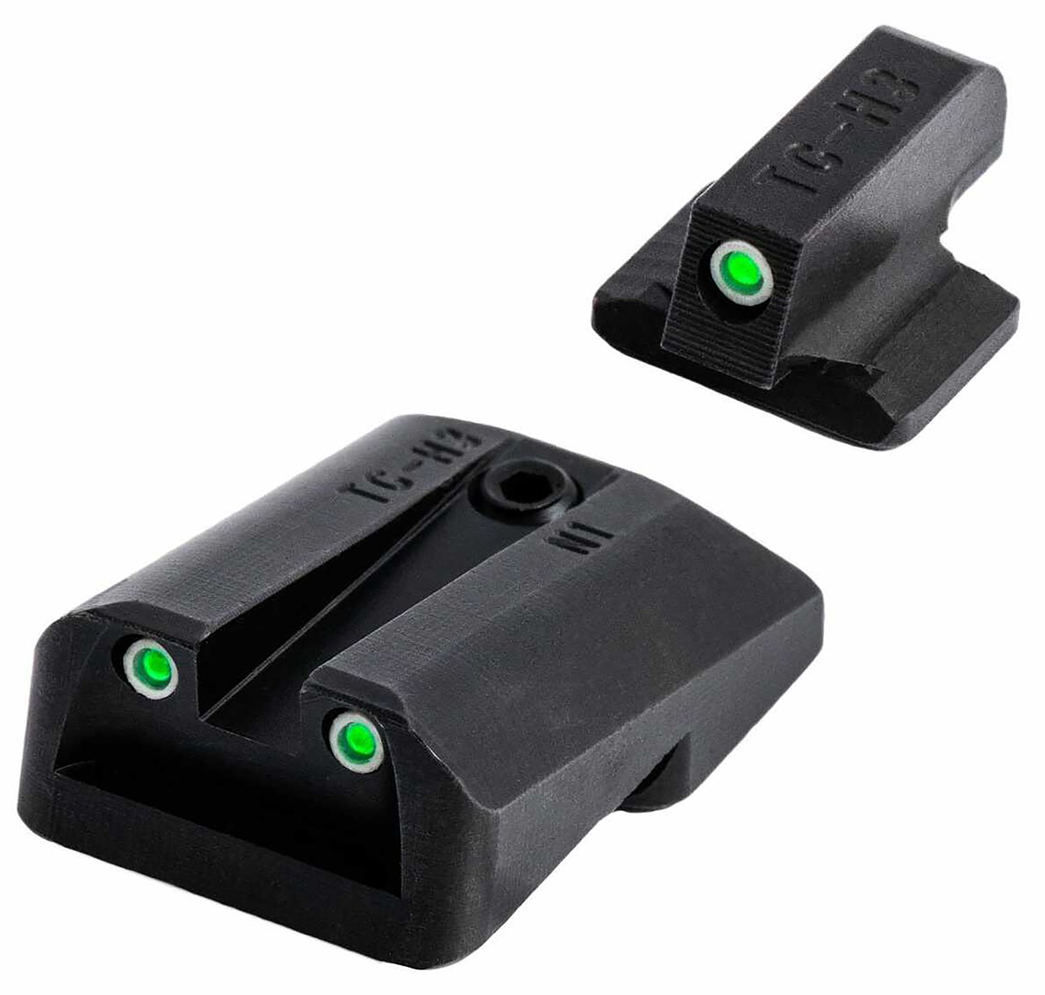 Buy TruGlo TGTG231N2W Tritium Pro Night Sights 1911 Novak Cut Black Finish online
