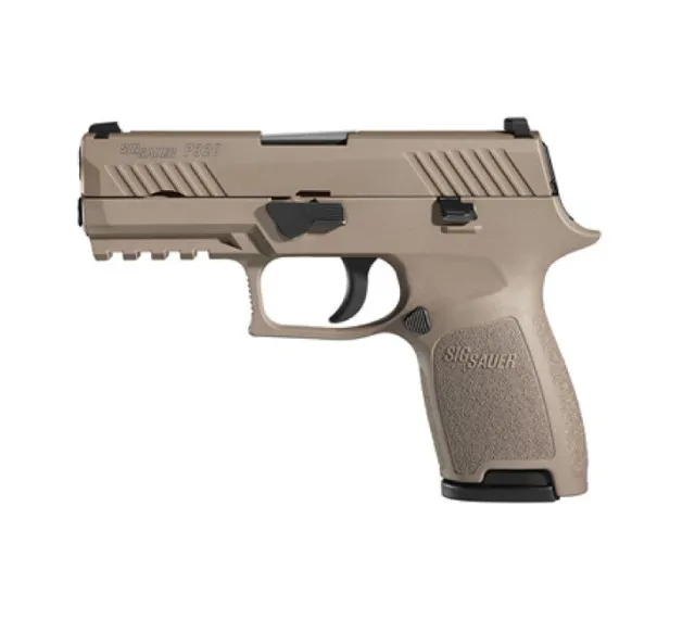 Sig Sauer P320 Carry Pro 9mm 3.9 In 17 Round Nitron W320CA-9-COY