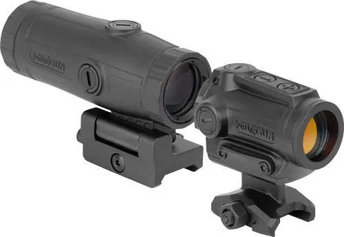 Holosun ARO-RD2 Enclosed Red 2MOA Rifle Sight with HM3X Combo - Holosun