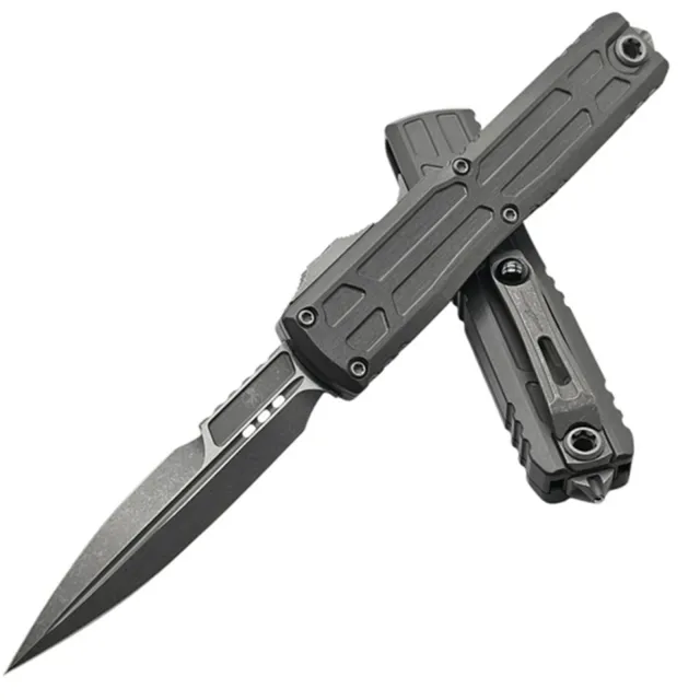 Microtech Ultratech G3 ZBP 3.55 In Bayonet Apocalyptic Natural Clear - MICROTECH