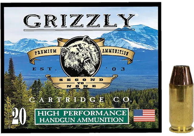 Buy Grizzly Ammo GC45A+P8 45ACP+P 230gr Jacketed Hollow Point 20 Per Box/10... online