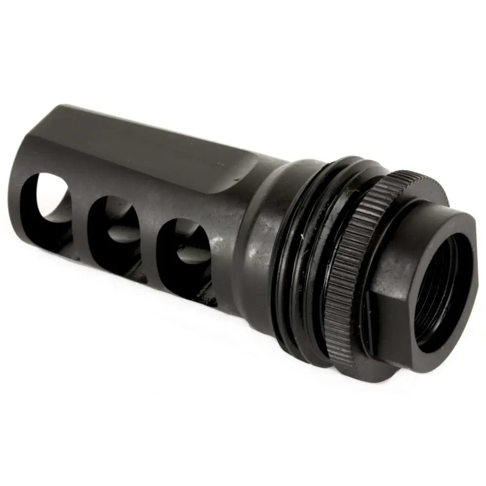 SilencerCo Hybrid ASR Muzzle Brake .458 Caliber Black - SilencerCo