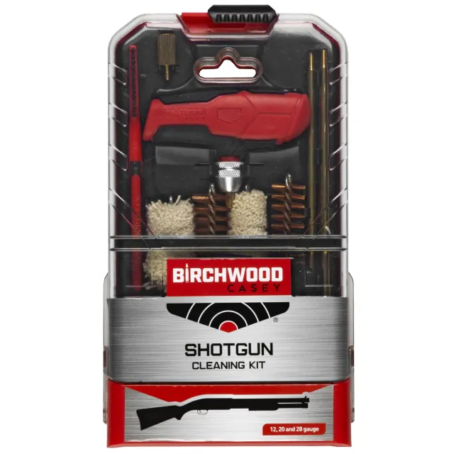 Birchwood Casey Universal Shotgun Cleaning Kit 17-Piece Custom Handle - Birchwood Casey