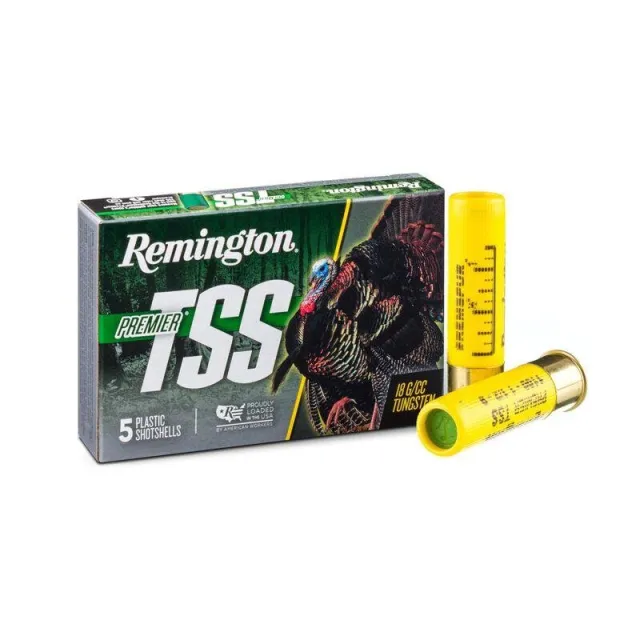 Remington Premier TSS 28065 20 Gauge 3 in 1.5 oz Tungsten 9 Shot 5 Rounds