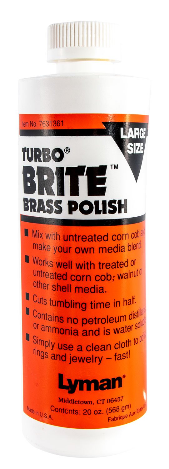 Buy Lyman Turbo Brite Brass Polish 20oz Case Cleaner 7631361 online