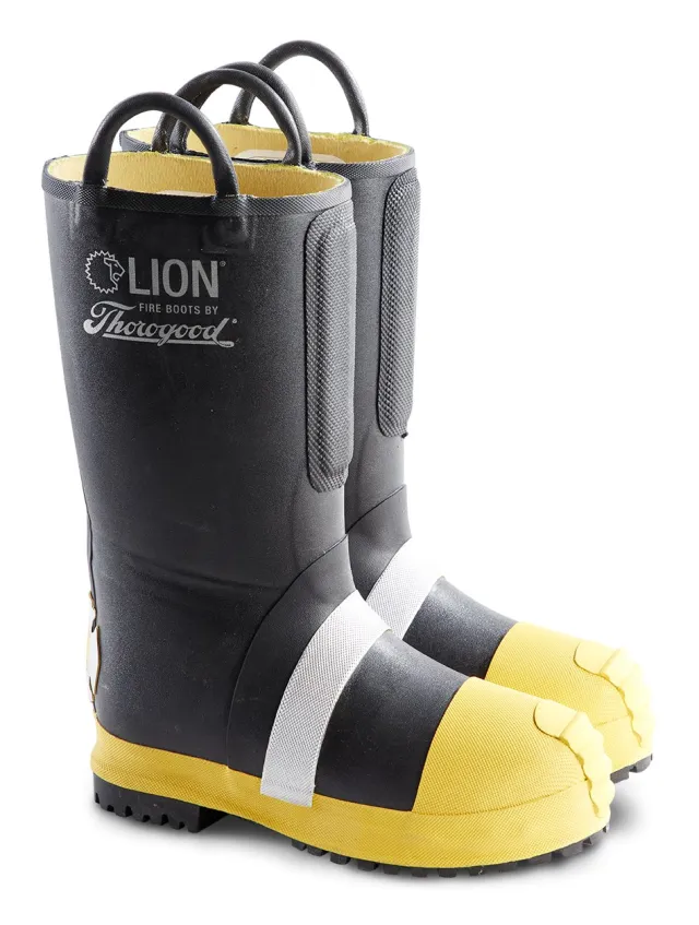 LION Essentials HellFire 14In Kevlar Insulated Rubber Boot