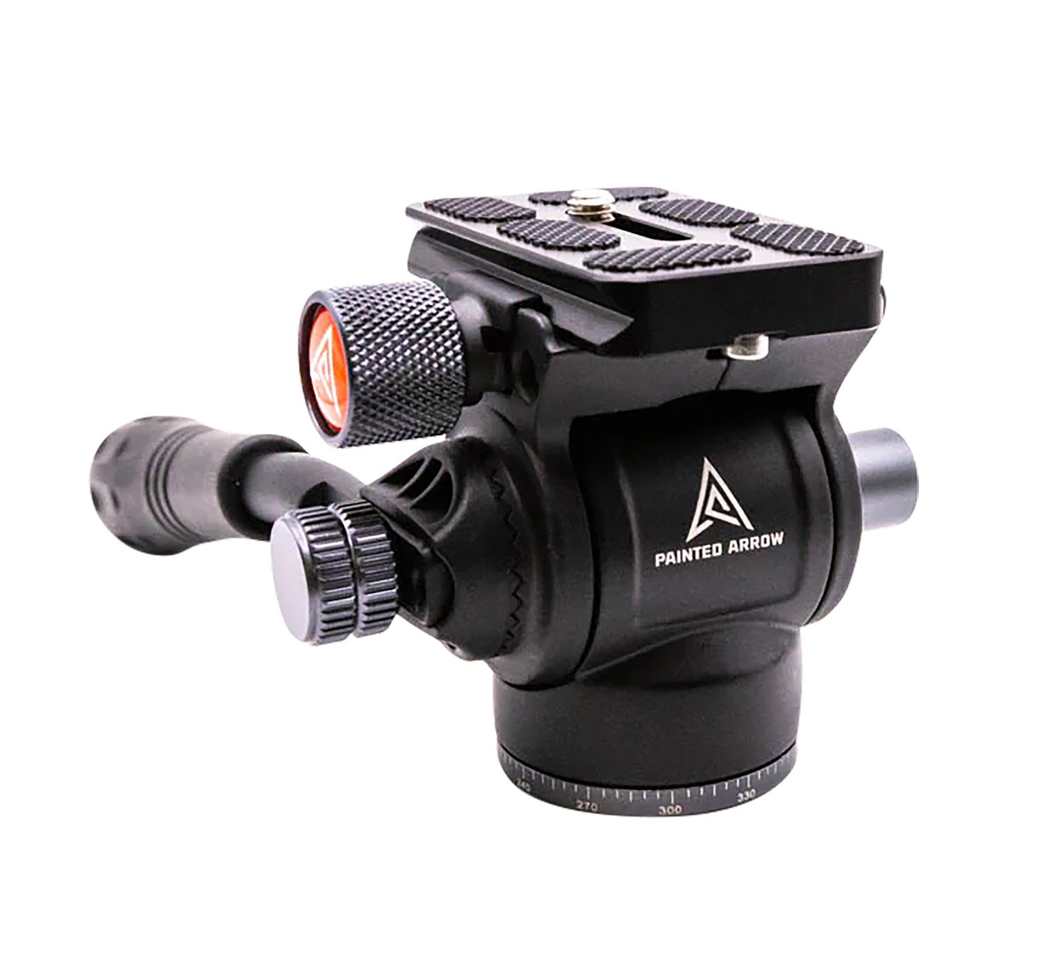 Pro-Shot Products Painted Arrow MAGFH1 FH1 Tripod Fluid Head Black - Pro-Shot Products