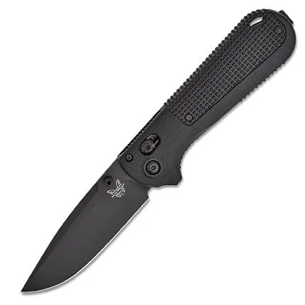 Benchmade 430BK-02 Redoubt Axis 3.55" Drop Point CPM-02 Blade Black Handle