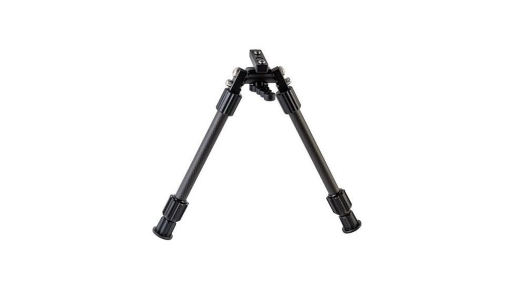 Caldwell Accumax Premium Bipod, Adjustable 9-13", M-LOK/Key Mod, Carbon Fiber, Black, 1082223 - Caldwell