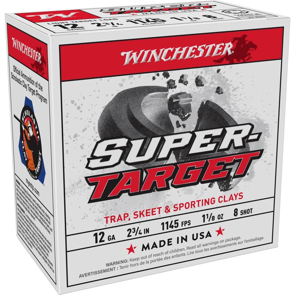Winchester TRGT128 12 Gauge 2.75 in 1 1/8 oz 8 Shot 1145 fps - Winchester - 12 Gauge