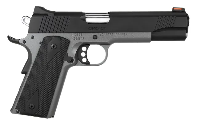 Kimber 3700786CA Custom LW Shadow Ghost 9mm 5" Black/Stainless 9rd - Kimber Manufacturing, Inc. - 9mm