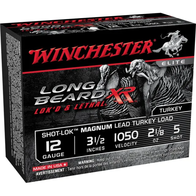 Winchester Long Beard XR 12 Ga 3.5" #5 Shot 10 Rounds