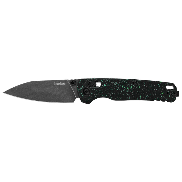 Kershaw Bel Air Folding Knife 3.1" Plain Edge Reverse Tanto Blade 7.3" - Kershaw