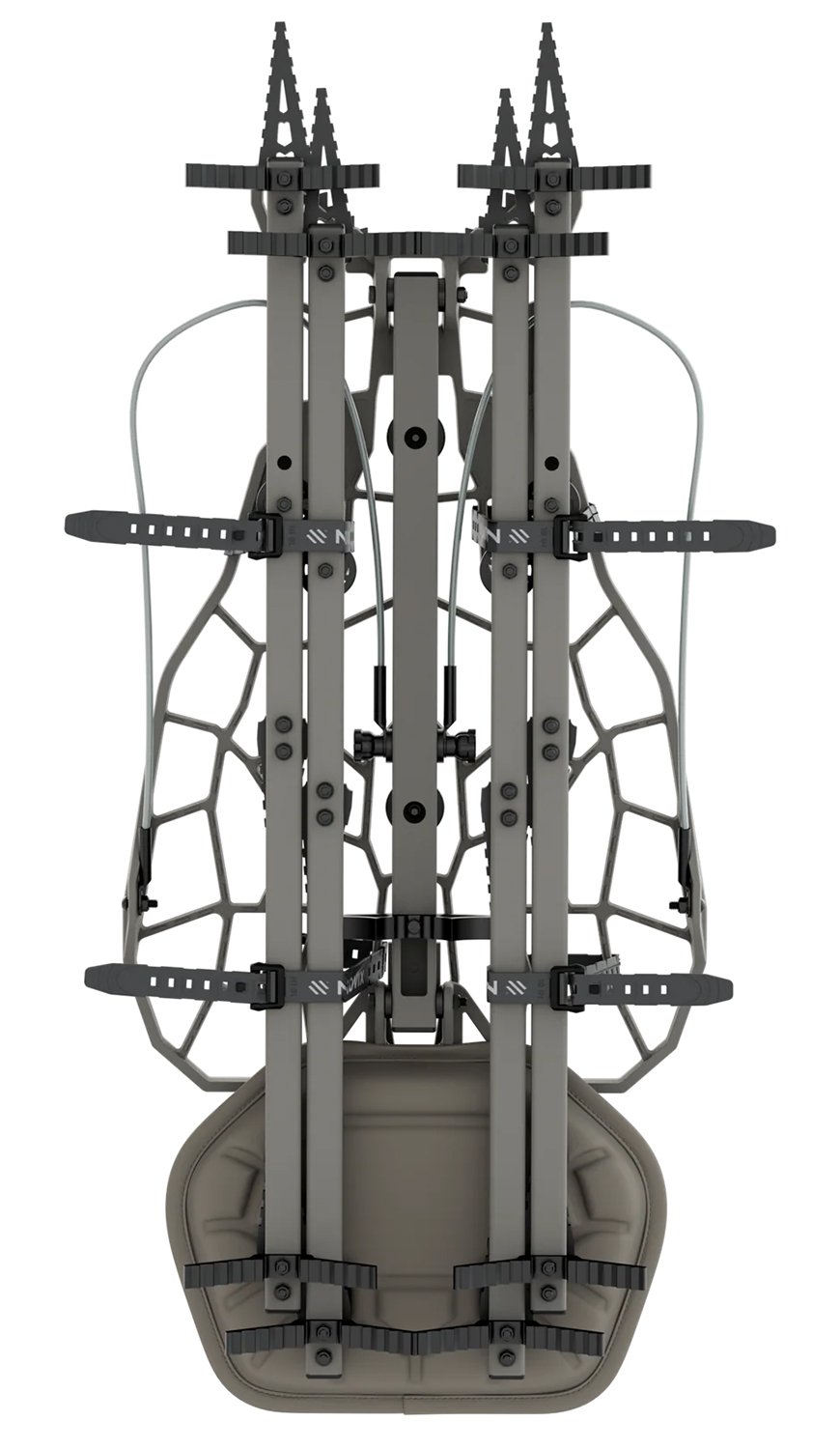 Novix NX-HHRS Helo Hunt Ready Hang On Combo Gray 300 lb Capacity - NOVIX