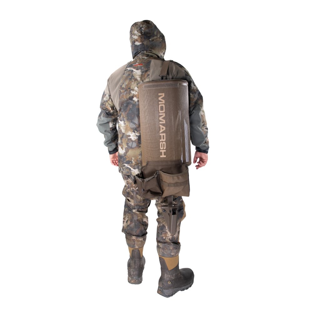 Higdon Outdoors 31582 Marsh Saddle Seat Adjustable 22-38" Height Mesh - Higdon Outdoors