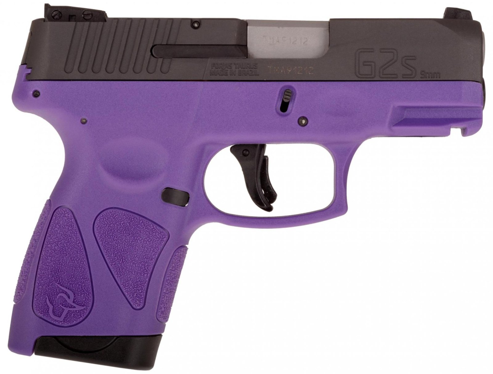 Taurus G2S 9mm 3.2in 7rd Black/Dark Purple Semi-Automatic Pistol 1-G2S931DP
