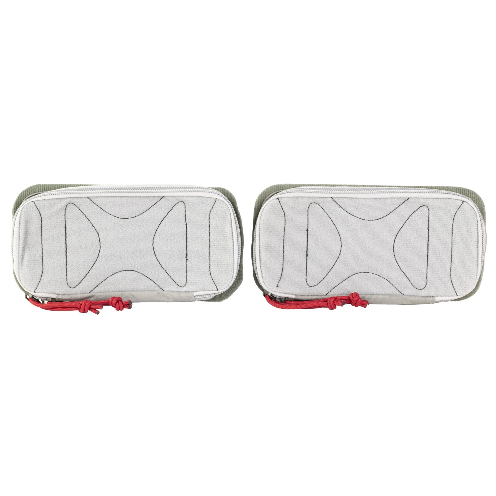 Vertx VTX5233 Pack Organizer, Small Zippered Soft Case, Gray, 2 Pack - Vertx