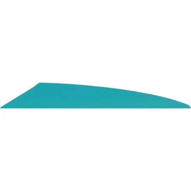 TAC Vanes Driver Vanes Turquoise 3.75 in. 100 pk. - TAC Vanes