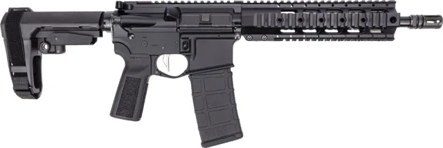 DPMS/Panther Arms AR15 B5 SBA3 Pistol 5.56 NATO 30+1 10.500 Black Forged 7075-T6 Aluminum - DPMS/Panther Arms - 5.56 NATO